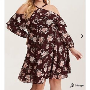 Torrid floral dress